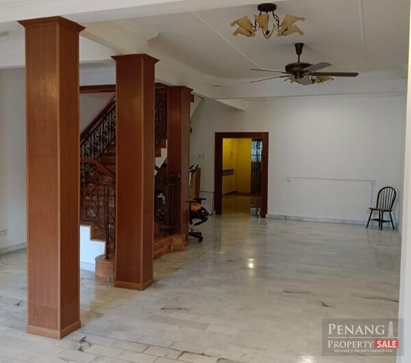 FOR SALE : 2 storey Spacious terrace house Land size 2583sf  at Tingkat sungai Ara Penang