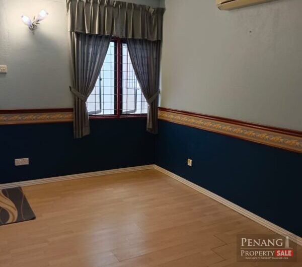 FOR SALE : 2 storey Spacious terrace house Land size 2583sf  at Tingkat sungai Ara Penang