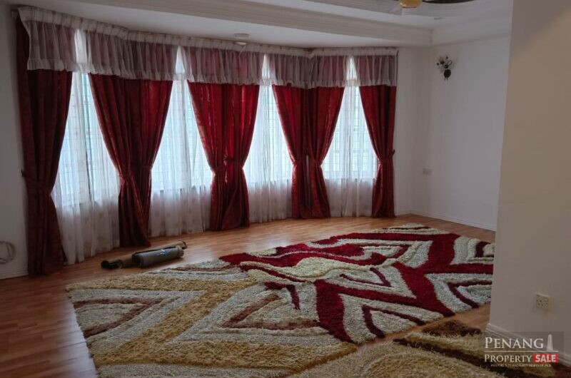 FOR SALE : 2 storey Spacious terrace house Land size 2583sf  at Tingkat sungai Ara Penang