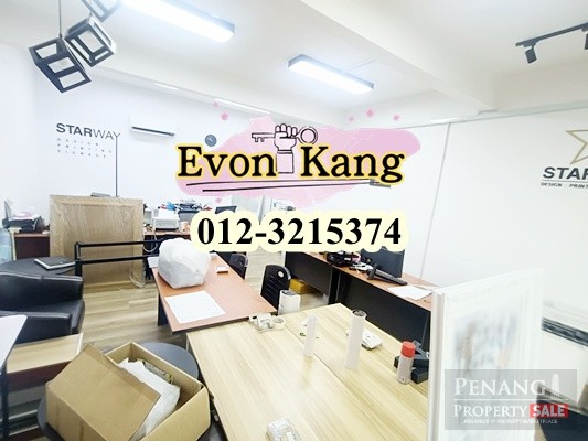 H2O Shoplot @ Jelutong 792SF Partially Renovated at Prime Location