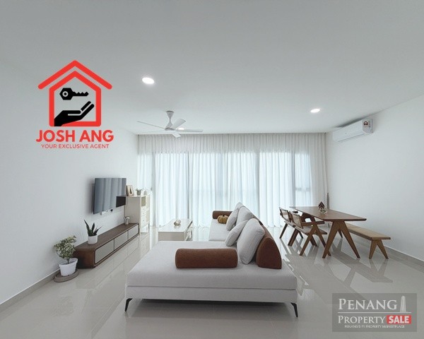 Mezzo in Gelugor 1033sqft Fully Furnished Renovated 2 Car parks SEAVIEW