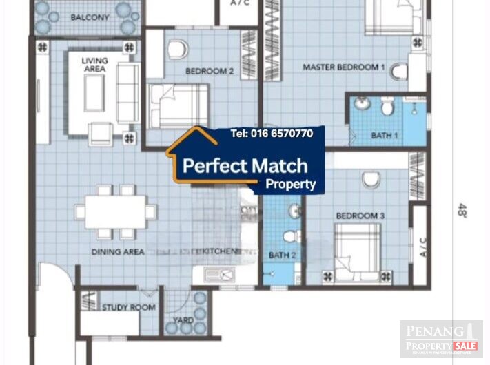 Dutamas Residence Condo | 1510 sq ft size | Biggest Size | Great Value | Low Density | Swimming Pool