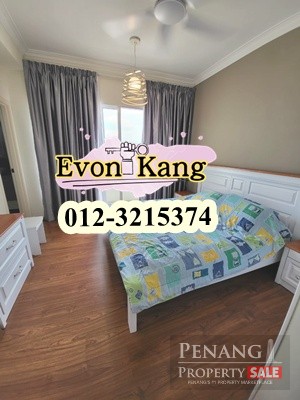 Mutiara Villa @ Gurney 1200SF Fully Furnished 1 Car Park Well Maintain