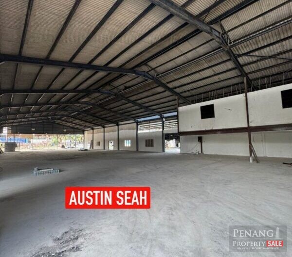 SIMPANG AMPAT DEATCHED FACTORY / WAREHOUSE For RENT, 33k SQFT LAND AREA