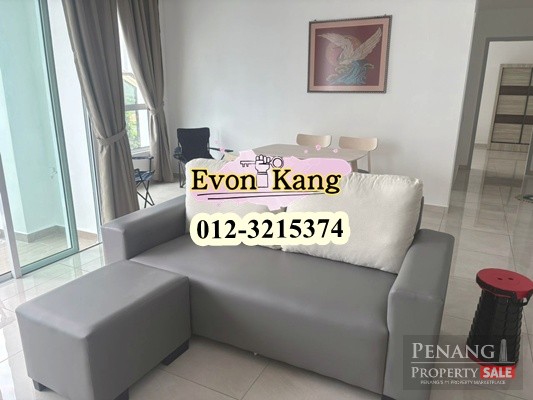 Lucerne Residence @ Bayan Lepas 1100sf Fully Furnished Cabinets