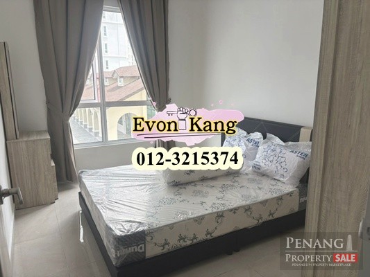 Lucerne Residence @ Bayan Lepas 1100sf Fully Furnished Cabinets