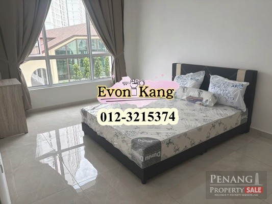 Lucerne Residence @ Bayan Lepas 1100sf Fully Furnished Cabinets