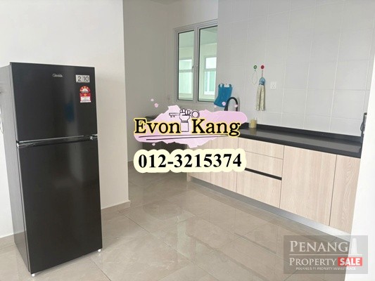 Lucerne Residence @ Bayan Lepas 1100sf Fully Furnished Cabinets