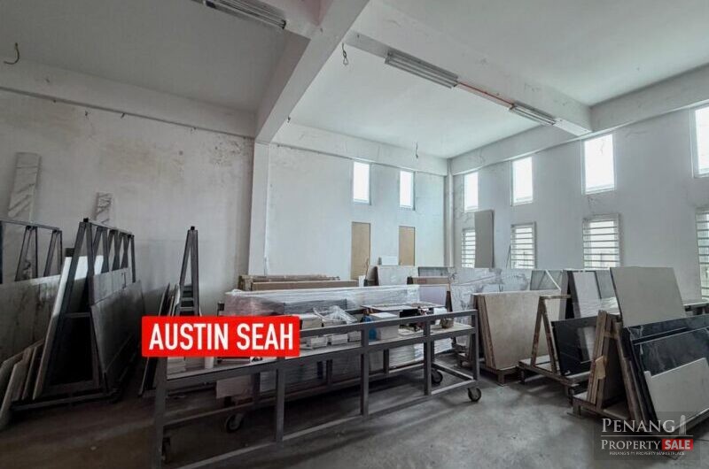 DOUBLE STOREY FACTORY @ BUKIT MINYAK INDUSTRIAL PARK For SALE,FREEHOLD