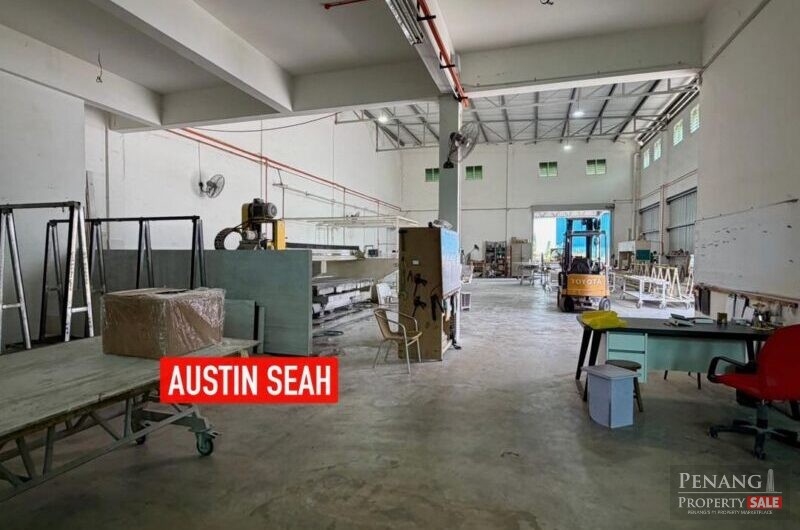 DOUBLE STOREY FACTORY @ BUKIT MINYAK INDUSTRIAL PARK For SALE,FREEHOLD
