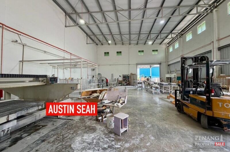DOUBLE STOREY FACTORY @ BUKIT MINYAK INDUSTRIAL PARK For SALE,FREEHOLD