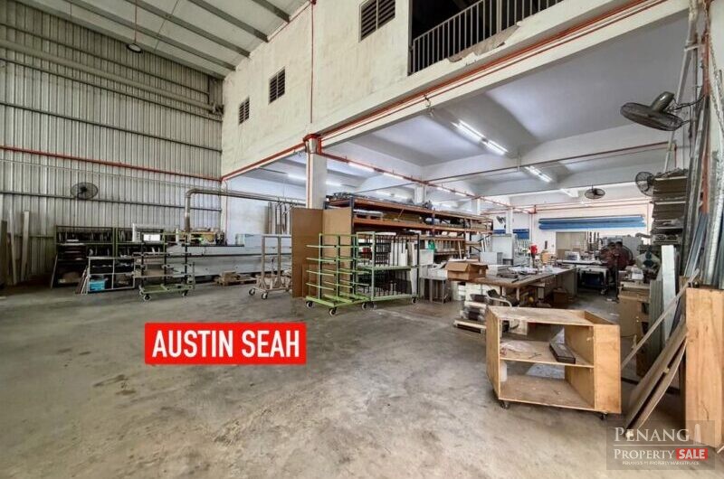 DOUBLE STOREY FACTORY @ BUKIT MINYAK INDUSTRIAL PARK For SALE,FREEHOLD