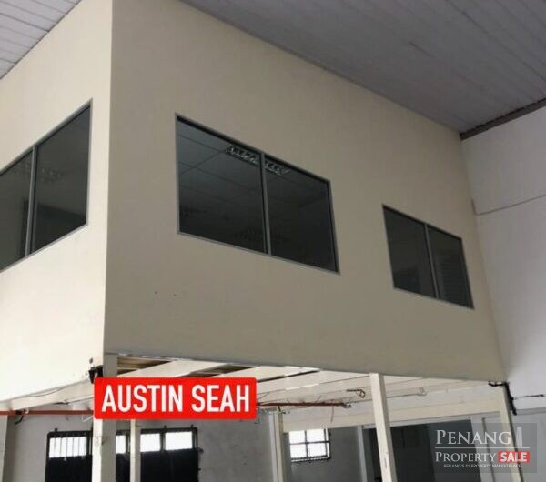 DOUBLE STOREY FACTORY FOR RENT AT BUKIT TENGAH,  LAND AREA 6k SQFT. VIEW NOW