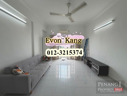 Gambier Heights @ Gelugor 900SF Fully Furnished 1 Car Park New Paint