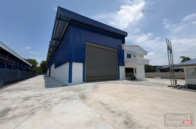 Bukit Minyak 1 acre Detached Factory Warehouse Bukit Mertajam Industry