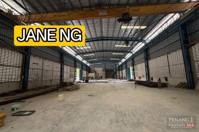 Bukit Minyak Detached Factory 1 acre Bukit Mertajam 600amp Industry