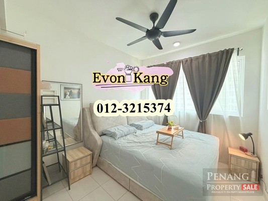 I-Santorini @ Tanjung Tokong 850SF Partially Furnished Fully Renovated