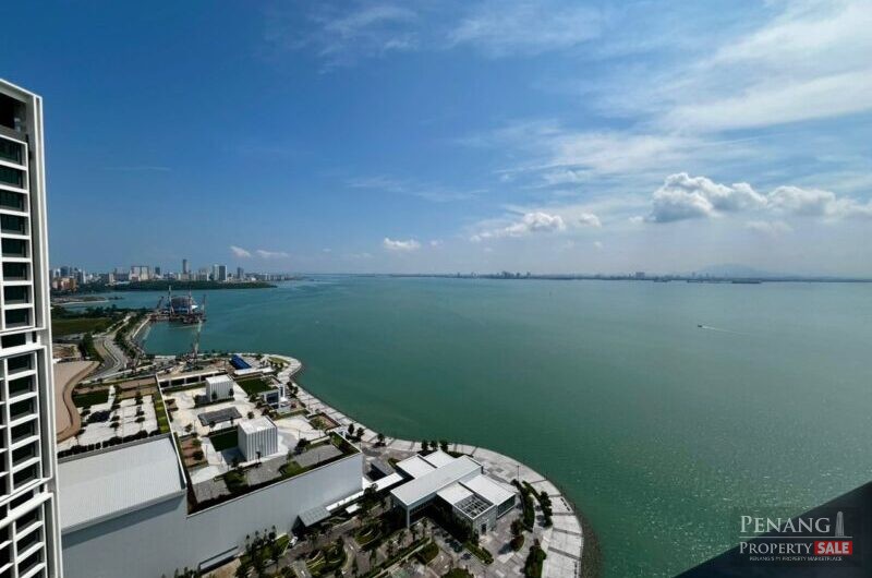 Mezzo @ The Light, Fully Furnished, Sea View, Gelugor