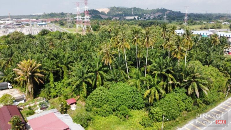 Bukit Tambun Facing Main Road Simpat Ampat 2.86 Acres First Grade Freehold Land