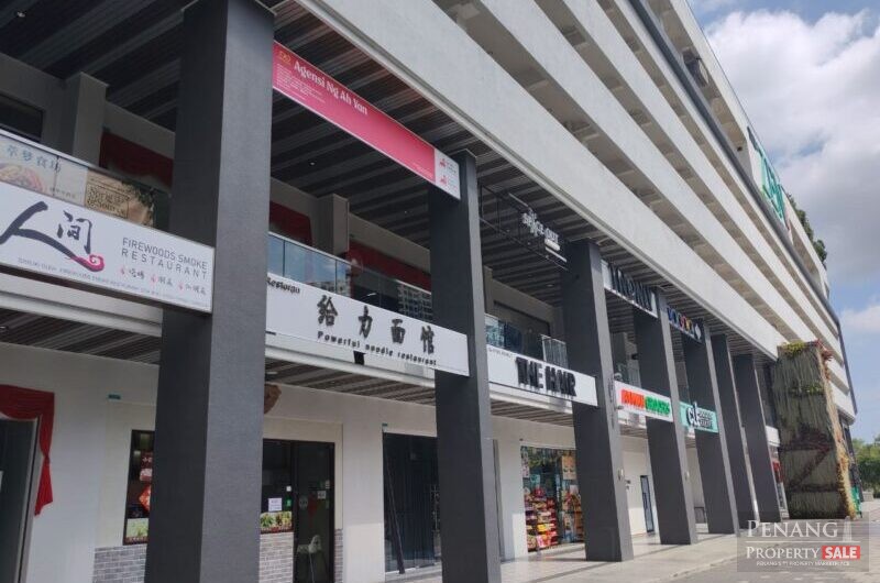 2 Sty Shoplot The Zen Main Road Queensbay The Light 【ROI 4.2%】Bayan Lepas