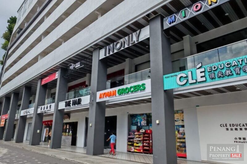 2 Sty Shoplot The Zen Main Road Queensbay The Light 【ROI 4.2%】Bayan Lepas