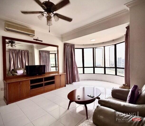 Twin Tower Condominium Tanjung Bungah Furnish Reno High Floor Sea View