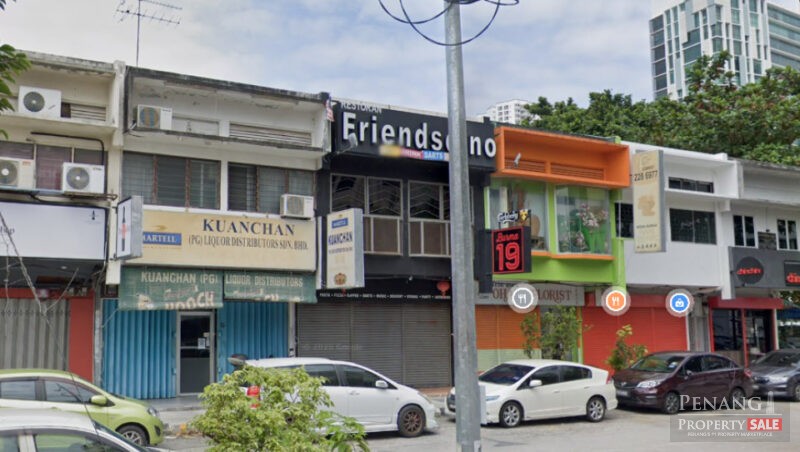 Lintang Burma 2 Sty Shop Tenanted Pulau Tikus Bellisa Row Georgetown 2600sf