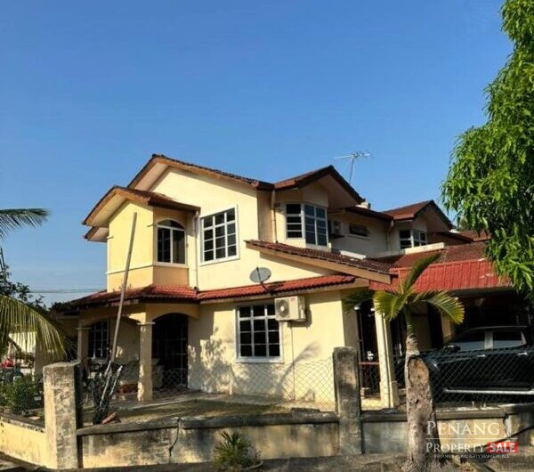 For Sale 2 Storey Terrace House Corner Unit Bertam Permai Indah Kepala Batas 13200 Pulau Pinang
