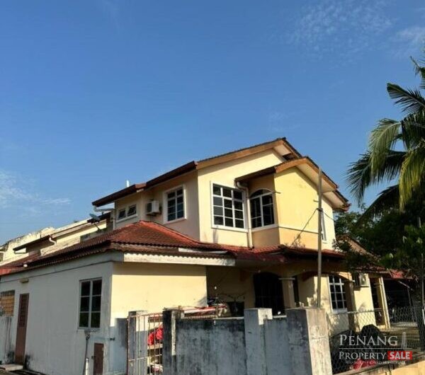 For Sale 2 Storey Terrace House Corner Unit Bertam Permai Indah Kepala Batas 13200 Pulau Pinang