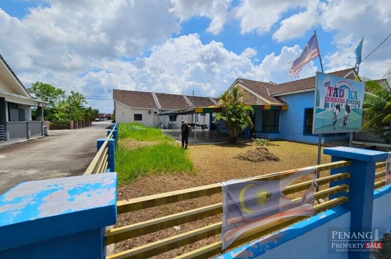 For Sale 1 Storey Terrace House Corner Lot Taman Bertam Perdana Kepala Batas 13200