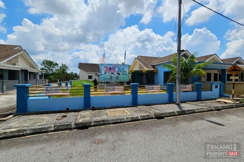 For Sale 1 Storey Terrace House Corner Lot Taman Bertam Perdana Kepala Batas 13200