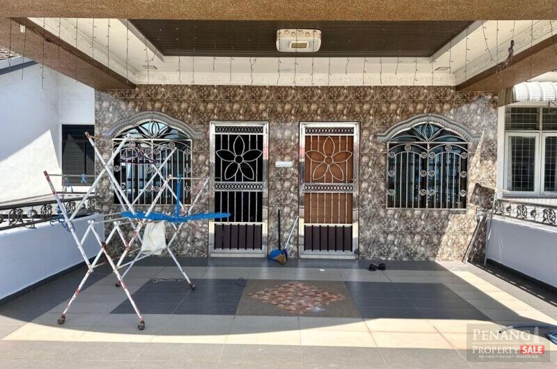For Sale 2 Storey Terrace House Taman Indrawish Butterworth Pulau Pinang
