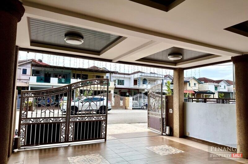 For Sale 2 Storey Terrace House Taman Indrawish Butterworth Pulau Pinang