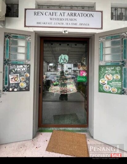 For Rent 2 Storey Shoplot Jalan Arratoon Georgetown Pulau Pinang