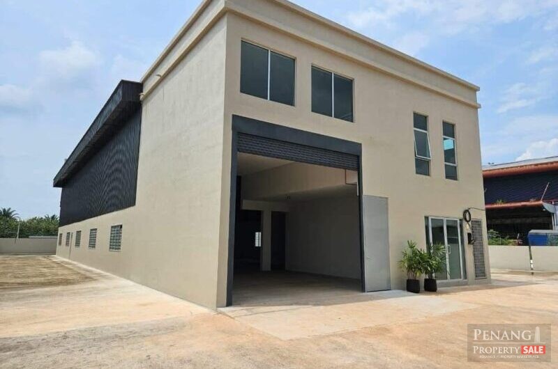 For Sale 1.5 Storey Detached Factory Sungai Bakap Pulau Pinang