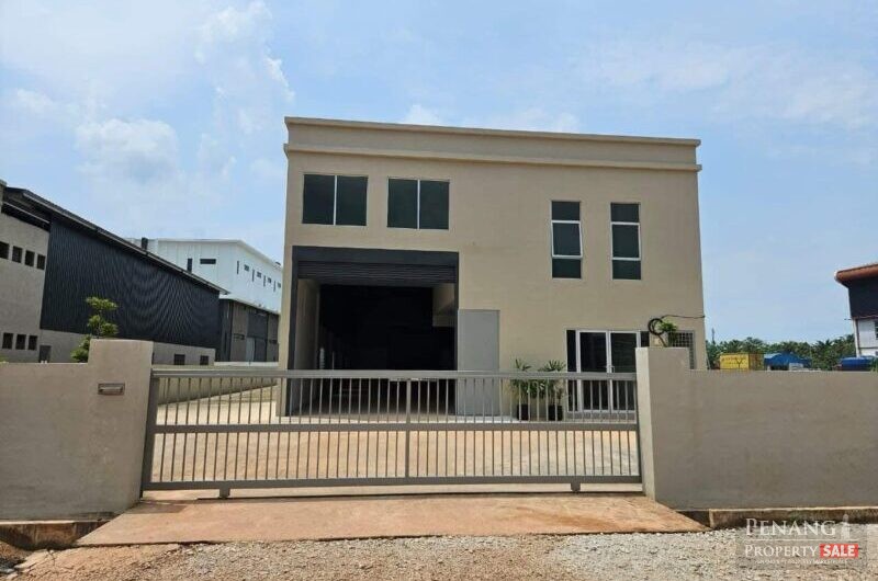 For Sale 1.5 Storey Detached Factory Sungai Bakap Pulau Pinang