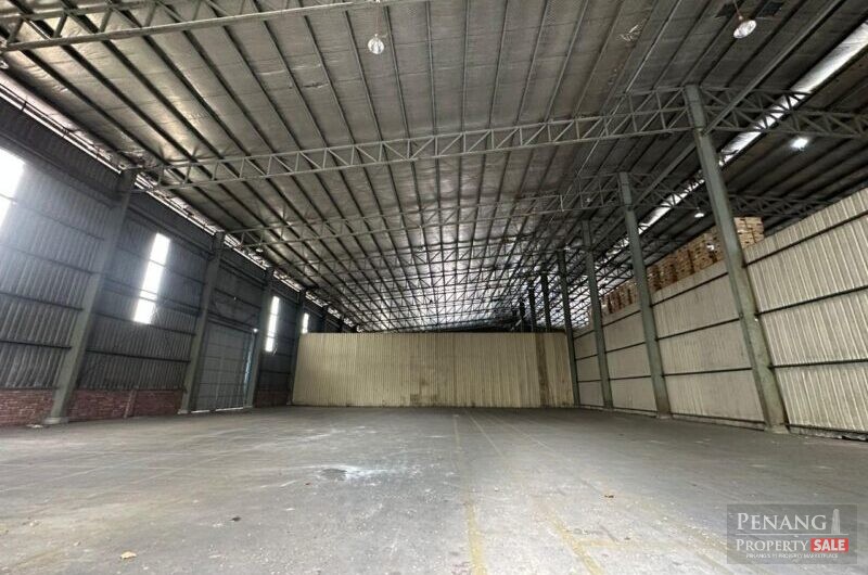 For Rent Single Storey Warehouse Butterworth Pulau Pinang