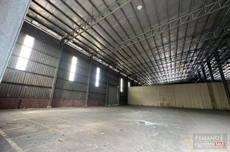 For Rent Single Storey Warehouse Butterworth Pulau Pinang