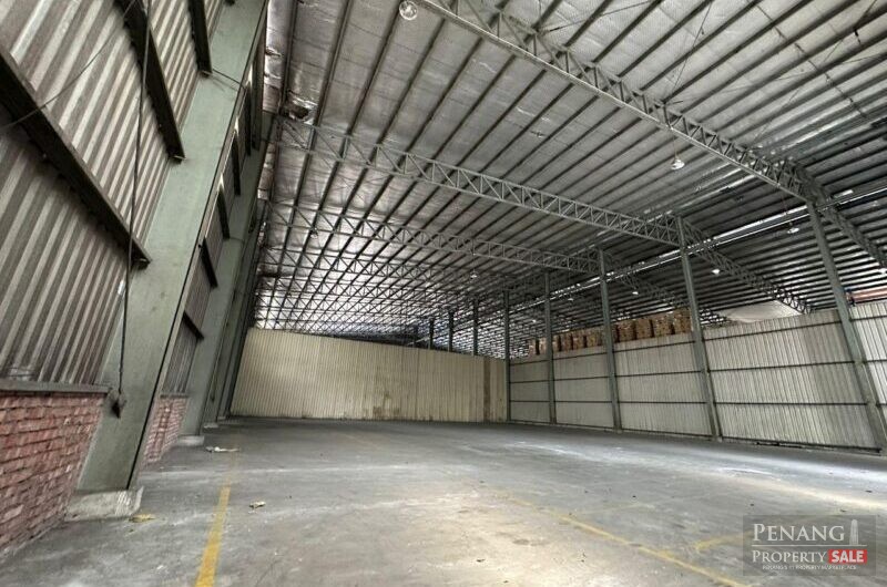 For Rent Single Storey Warehouse Butterworth Pulau Pinang