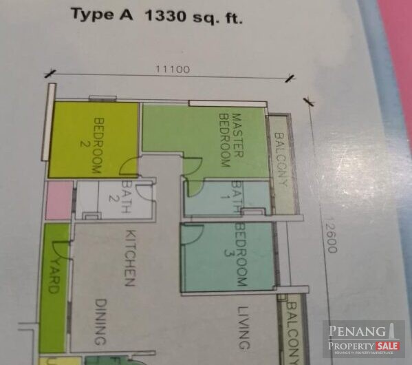 For Sale Platinum III Residence Condominiums Teluk Kumbar 11920 Pulau Pinang