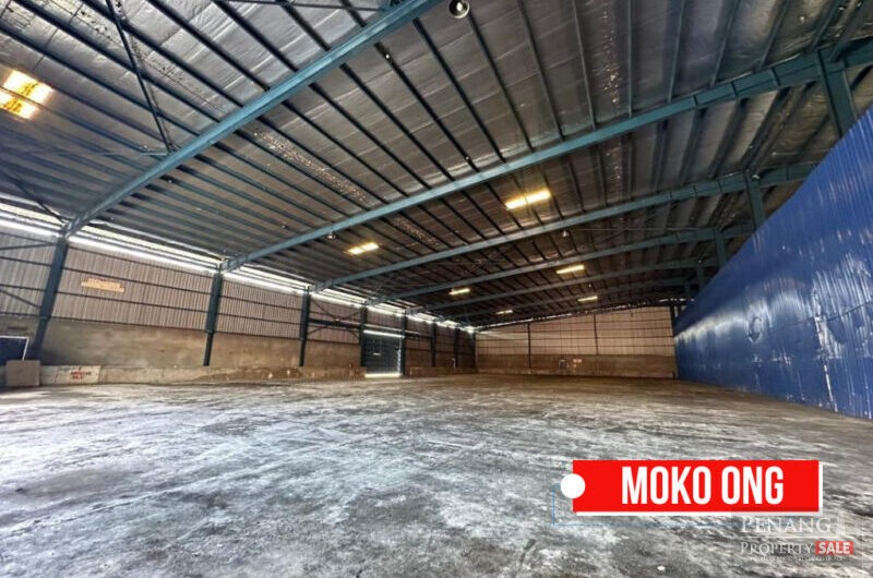 Single Storey Factory Warehouse For Rent @ Butterworth Prai Area