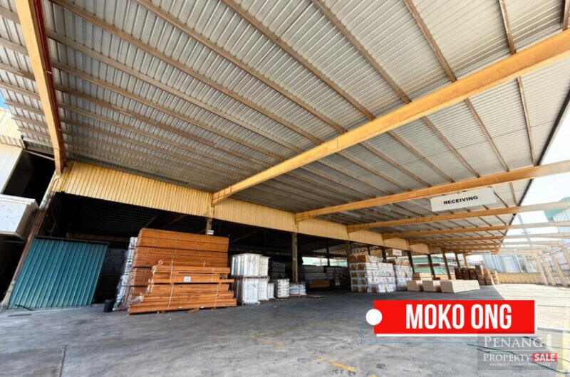 1.5 Storey Office Area with Single Storey Warehouse Factory For Rent @ Bukit Minyak Industrial Park
