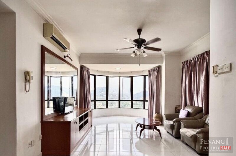 Twin Tower Condominium Tanjung Bungah Furnish Reno High Floor Sea View