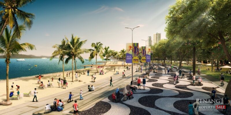 Penang’s next iconic lifestyle Gurney entertainme Seafront Land for Rent