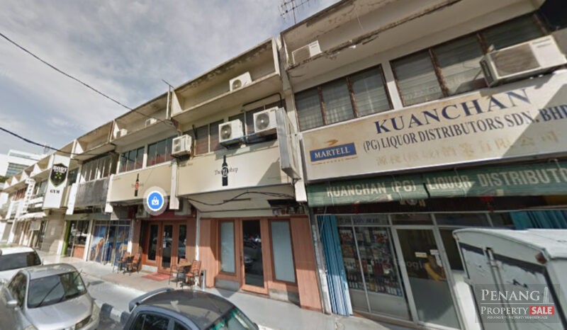 Lintang Burma 2 Sty Shop Tenanted Pulau Tikus Bellisa Row Georgetown 2600sf
