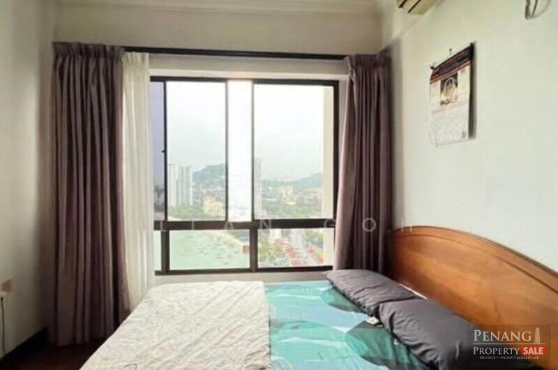 Twin Tower Condominium Tanjung Bungah Furnish Reno High Floor Sea View