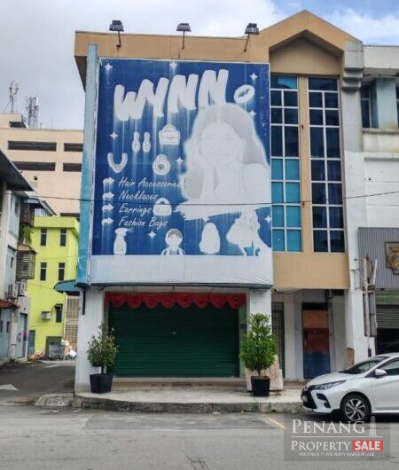 3 storey corner shoplot for rent at Perai Jaya