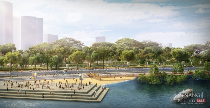 Penang’s next iconic lifestyle Gurney entertainme Seafront Land for Rent
