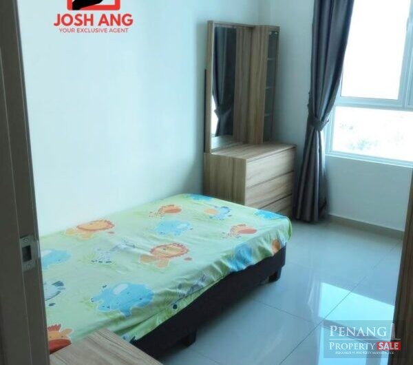 Solaria Residence in Bayan Lepas near Penang Airport 1115sqft Fully Furnished Renovated 2 Car parks