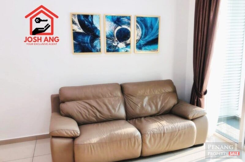 Solaria Residence in Bayan Lepas near Penang Airport 1115sqft Fully Furnished Renovated 2 Car parks
